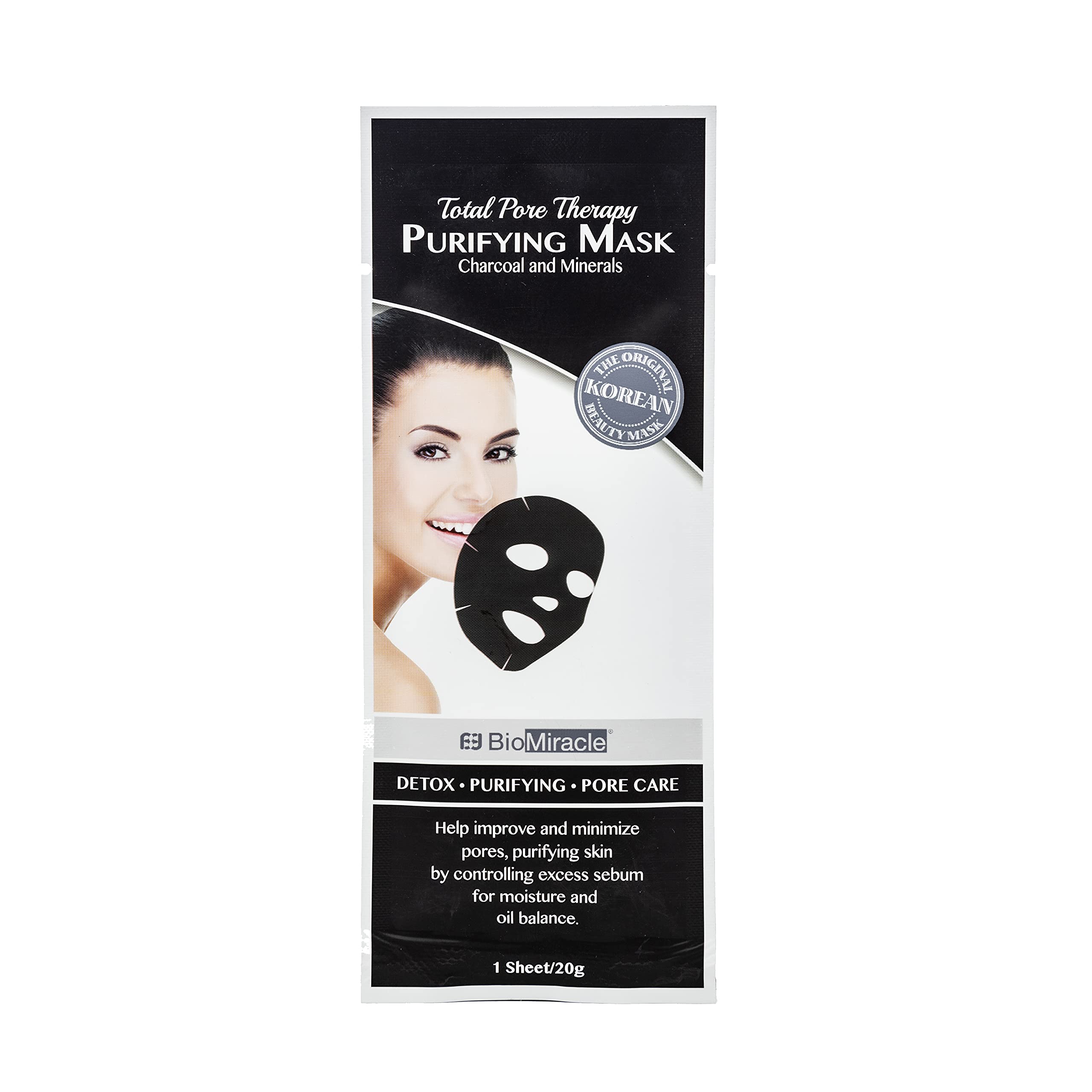 正規品⭐︎Spa BIO MASK 10枚セット 1枚定価約2000円×10枚 Amazon.com : BioMiracle Total Pore Therapy Purifying Mask